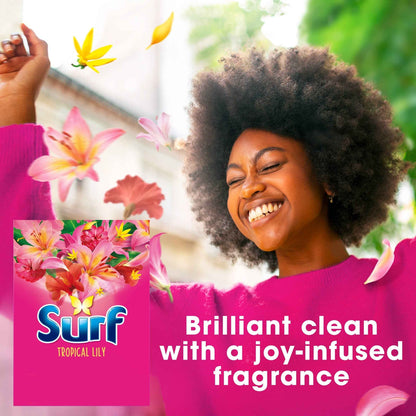 SURF Tropical Lily Laundry Washing Detergent Powder 75 Washes 3750g