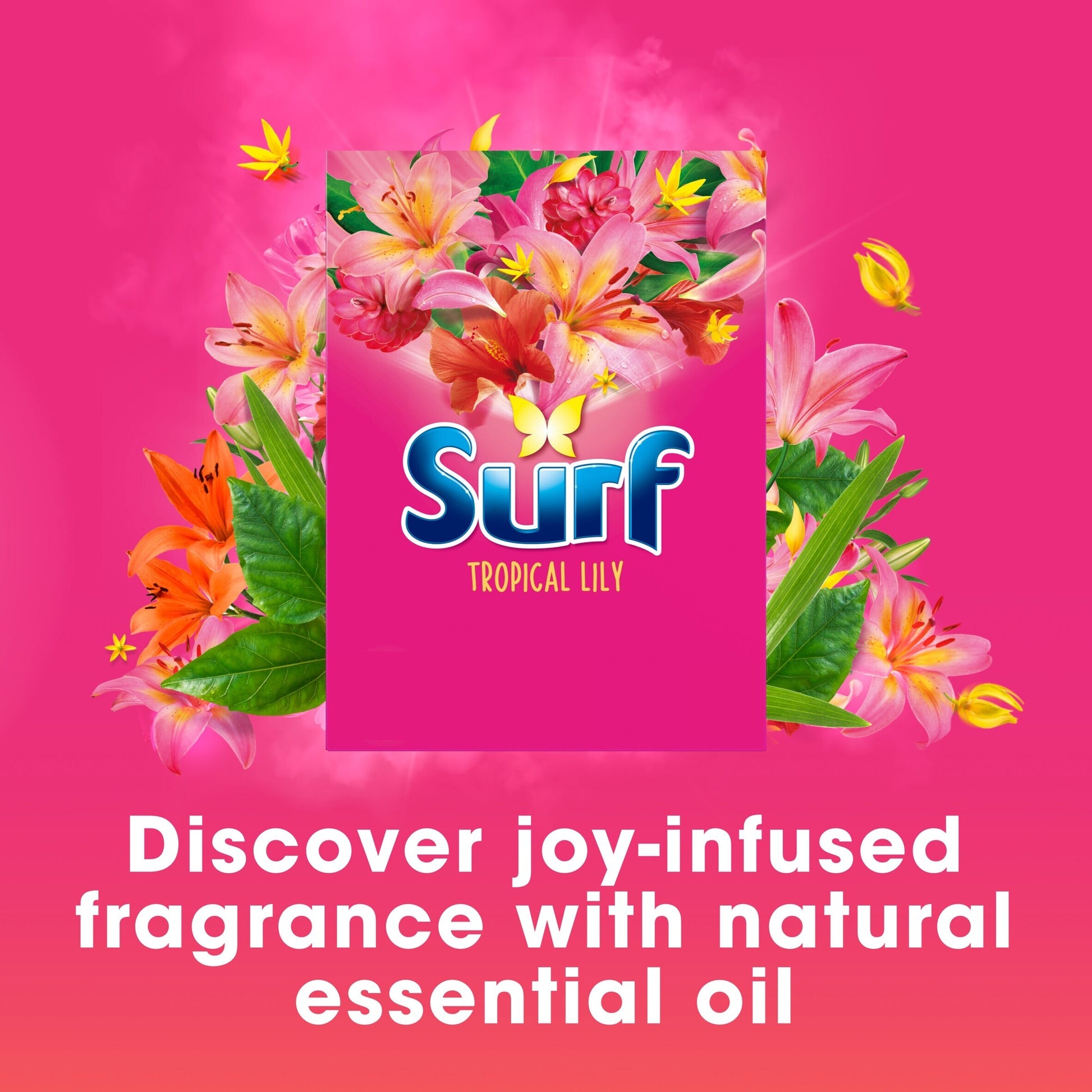 Surf Tropical Lily Laundry Washing Detergent Powder 75 Washes 3750g — image 4