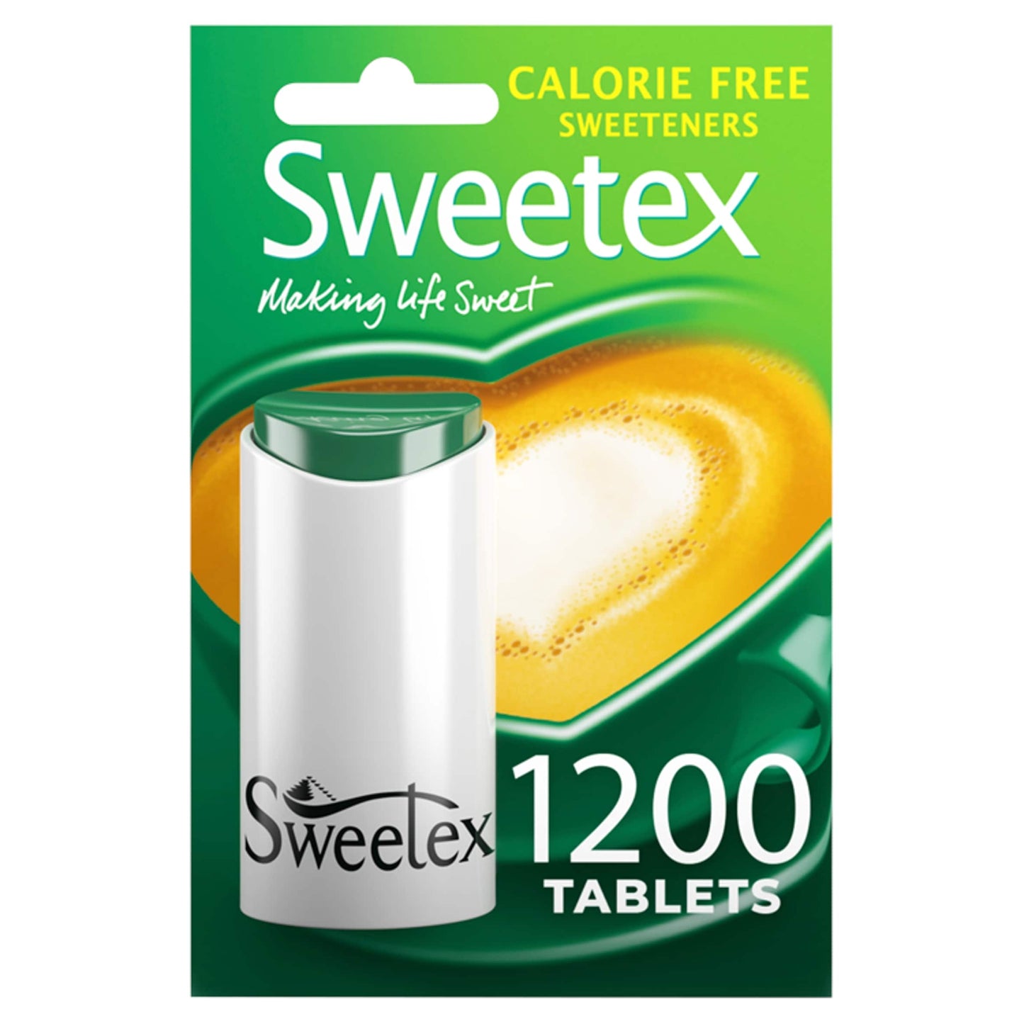 Sweetex Calorie Free Sweetener Tablets 1200 Pack — image 1