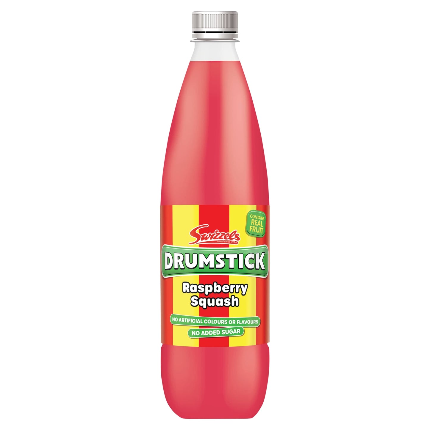 Swizzels Drumstick Raspberry Squash No Added Sugar 1 Litre — image 1