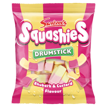 Swizzels Drumstick Squashies Rhubarb & Custard 140G — image 1