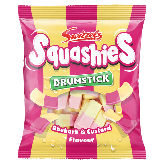 Swizzels Drumstick Squashies Rhubarb & Custard 140G — image 1