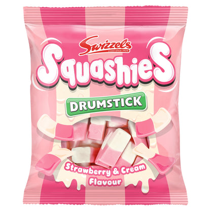 Swizzels Drumstick Squashies - Strawberry & Cream Flavour 140g — image 1