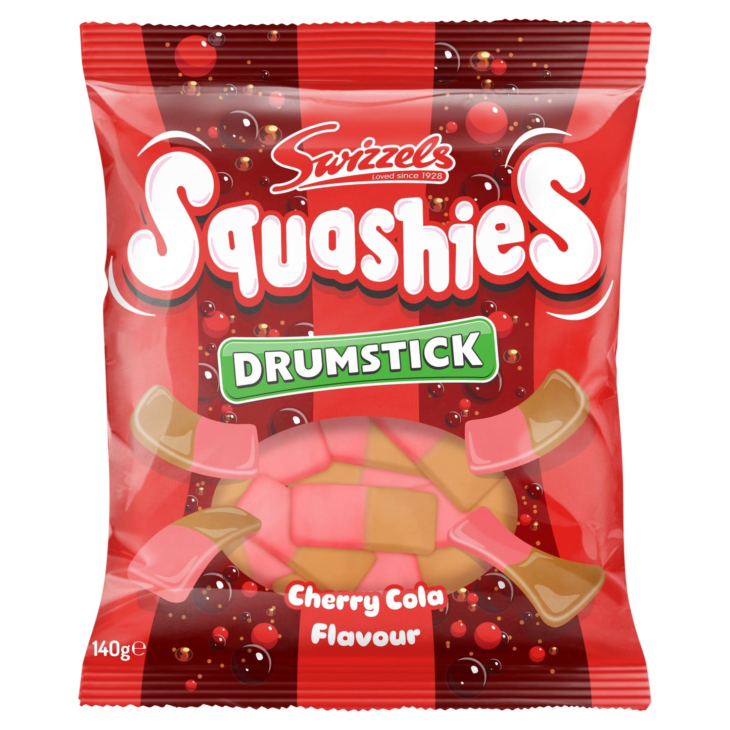 Swizzels Squashies Drumstick Cherry Cola 140g — image 1