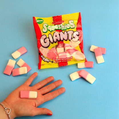 Swizzels Squashies Giants Original Raspberry & Milk Flavour 140g — image 3