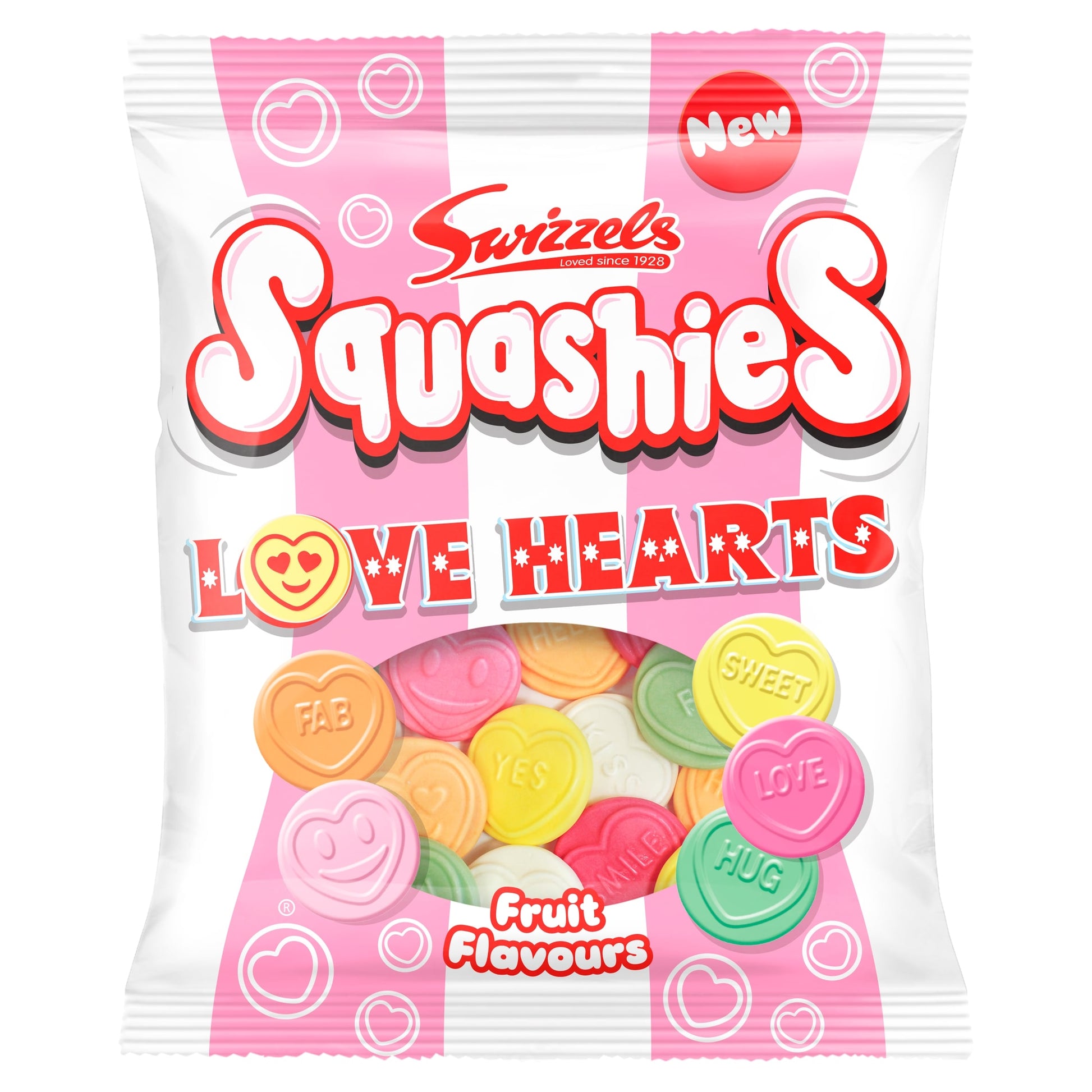 Swizzels Squashies Love Hearts 140g — image 1