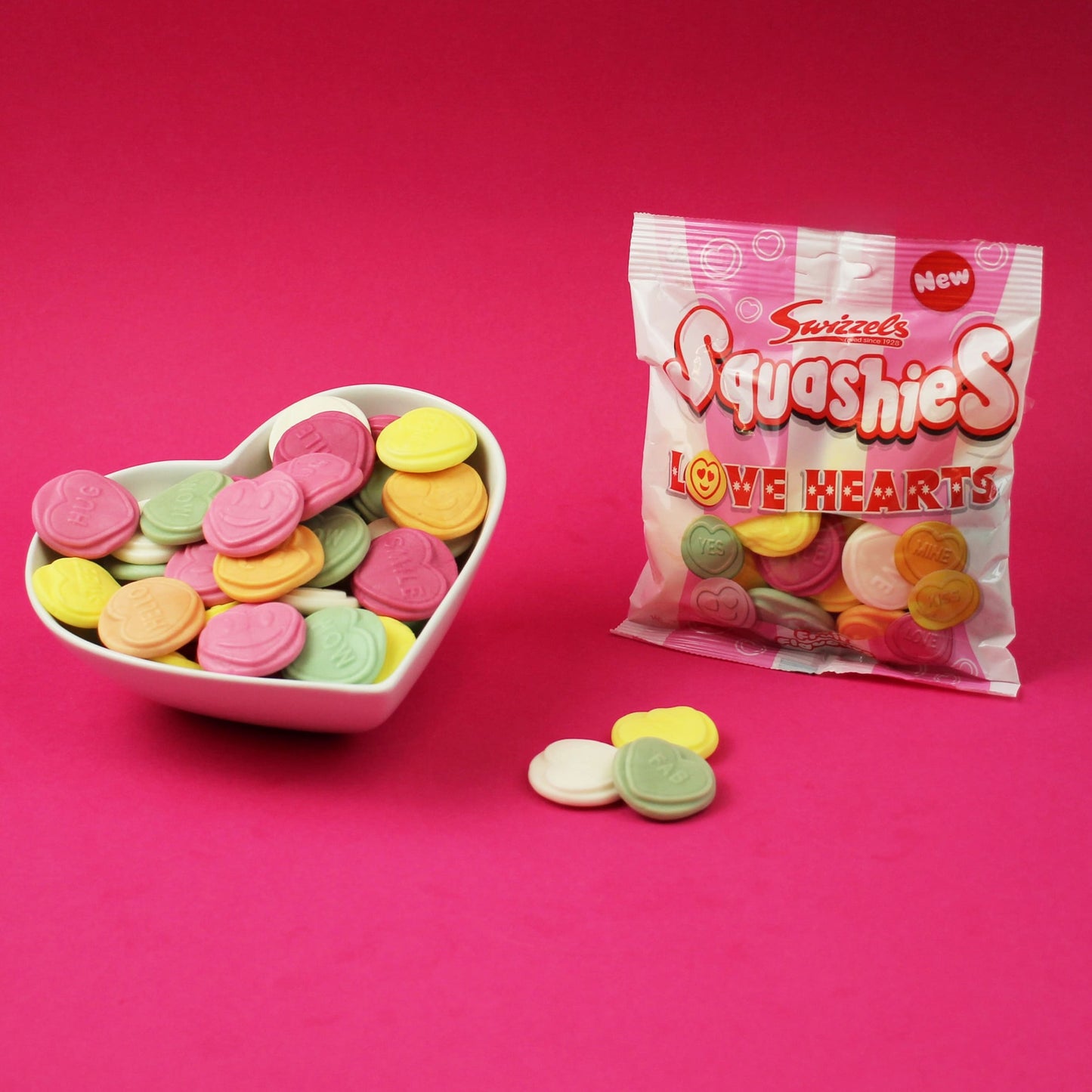 Swizzels Squashies Love Hearts 140g — image 3