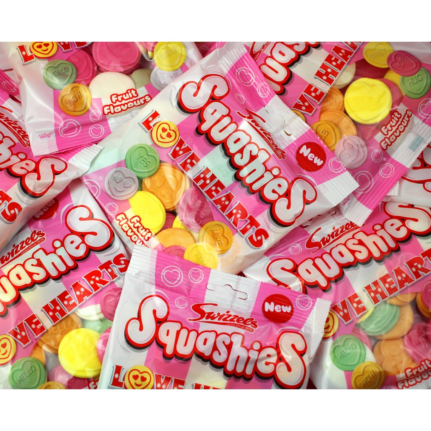 Swizzels Squashies Love Hearts 140g — image 4
