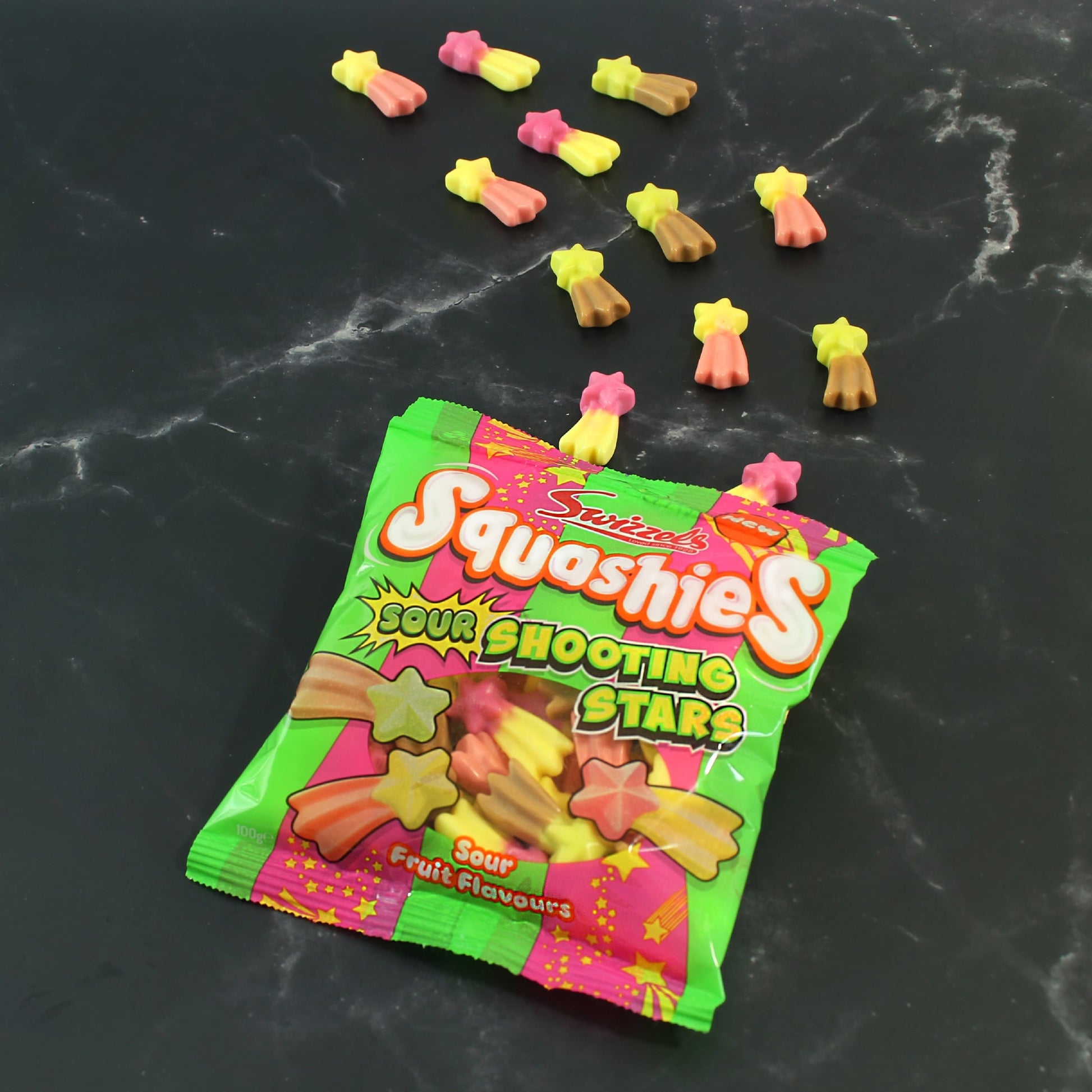 Swizzels Squashies Sour Shooting stars 100g — image 3