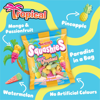Swizzels Squashies Tropical Fruit Flavours 100g — image 2