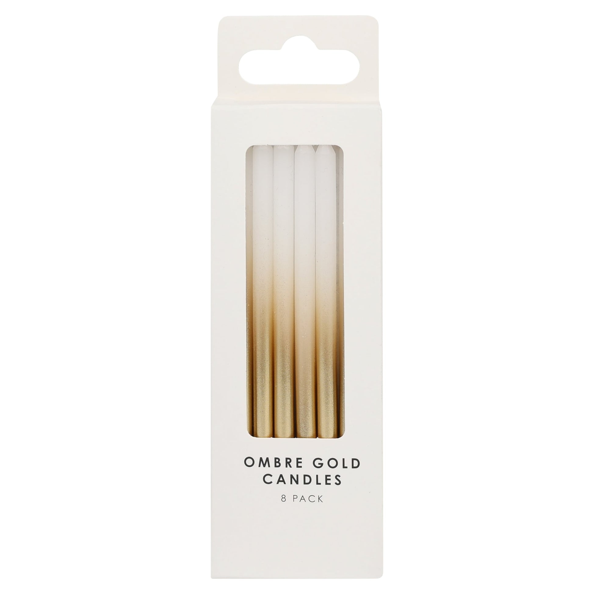 Table Fun Ombre Gold Candles — image 1