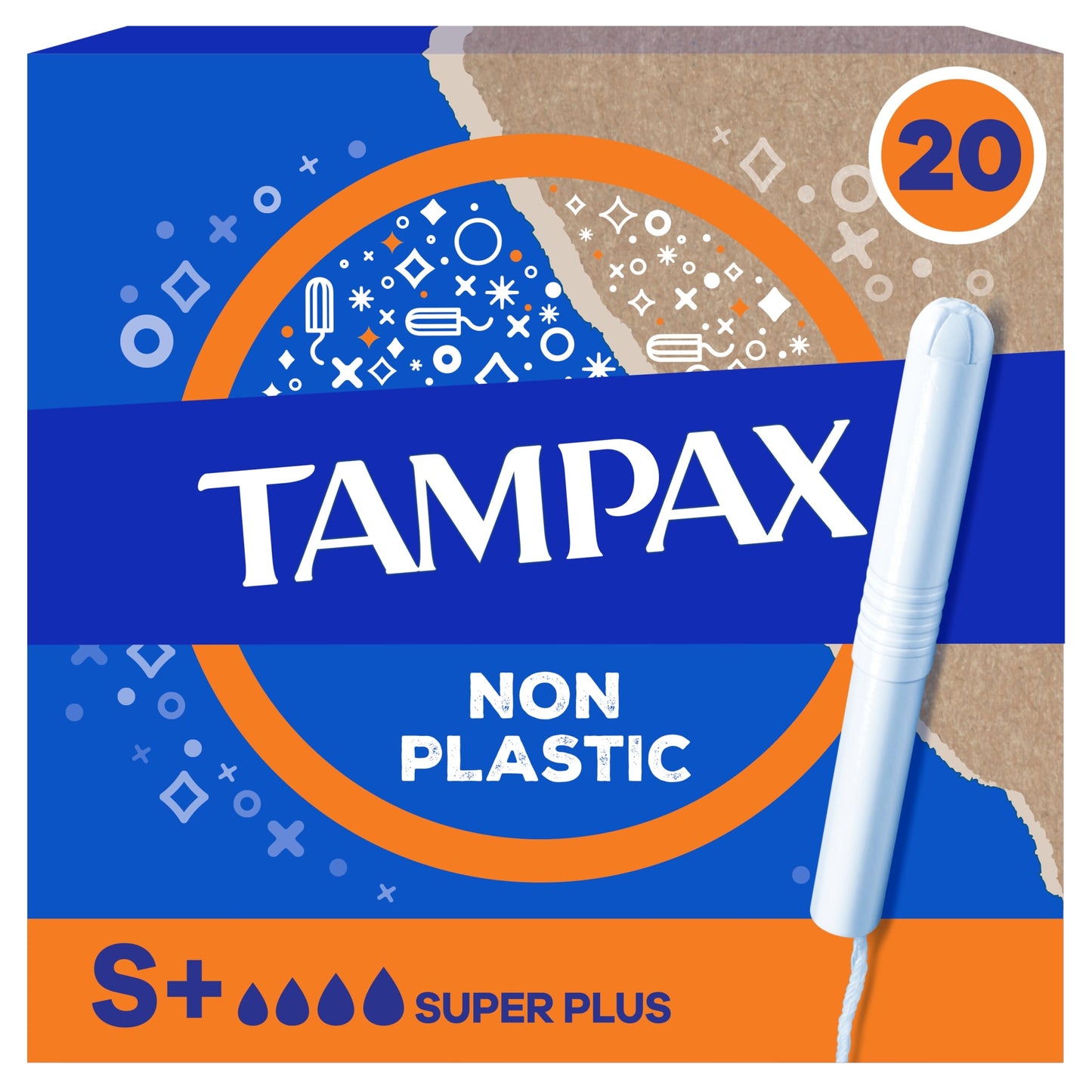 Tampax Super Plus Tampons With Applicator 20 Pack — image 1