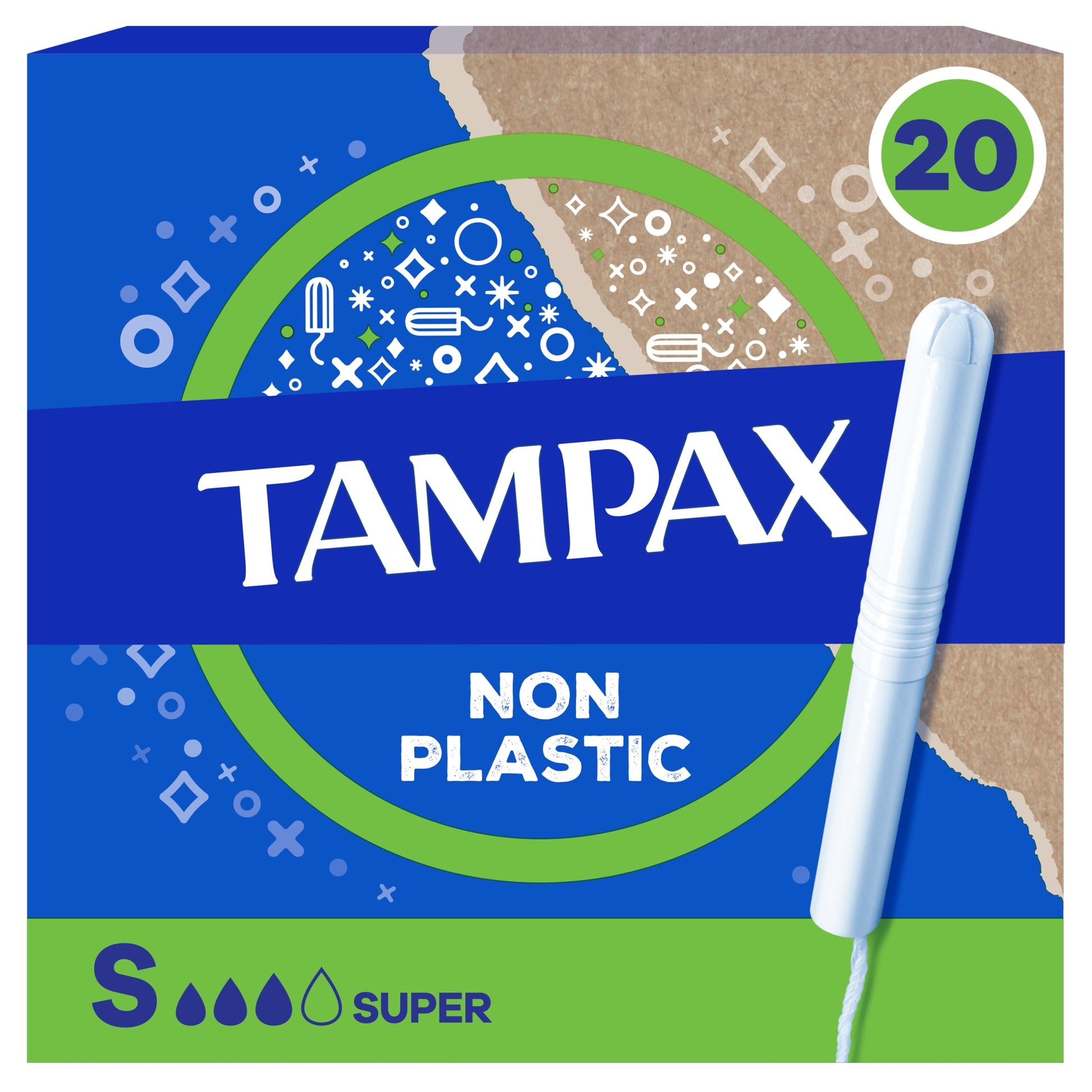 Tampax Super Tampons With Applicator 20 Pack — image 1