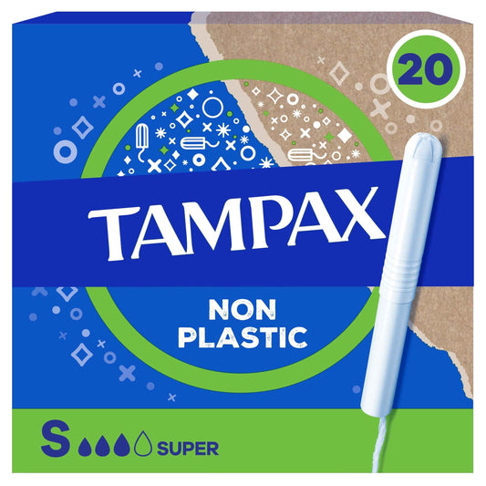 TAMPAX Super Tampons With Applicator 20 Pack