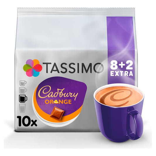 Tassimo Cadbury Orange 8+2 FREE Drinks 160g — image 1