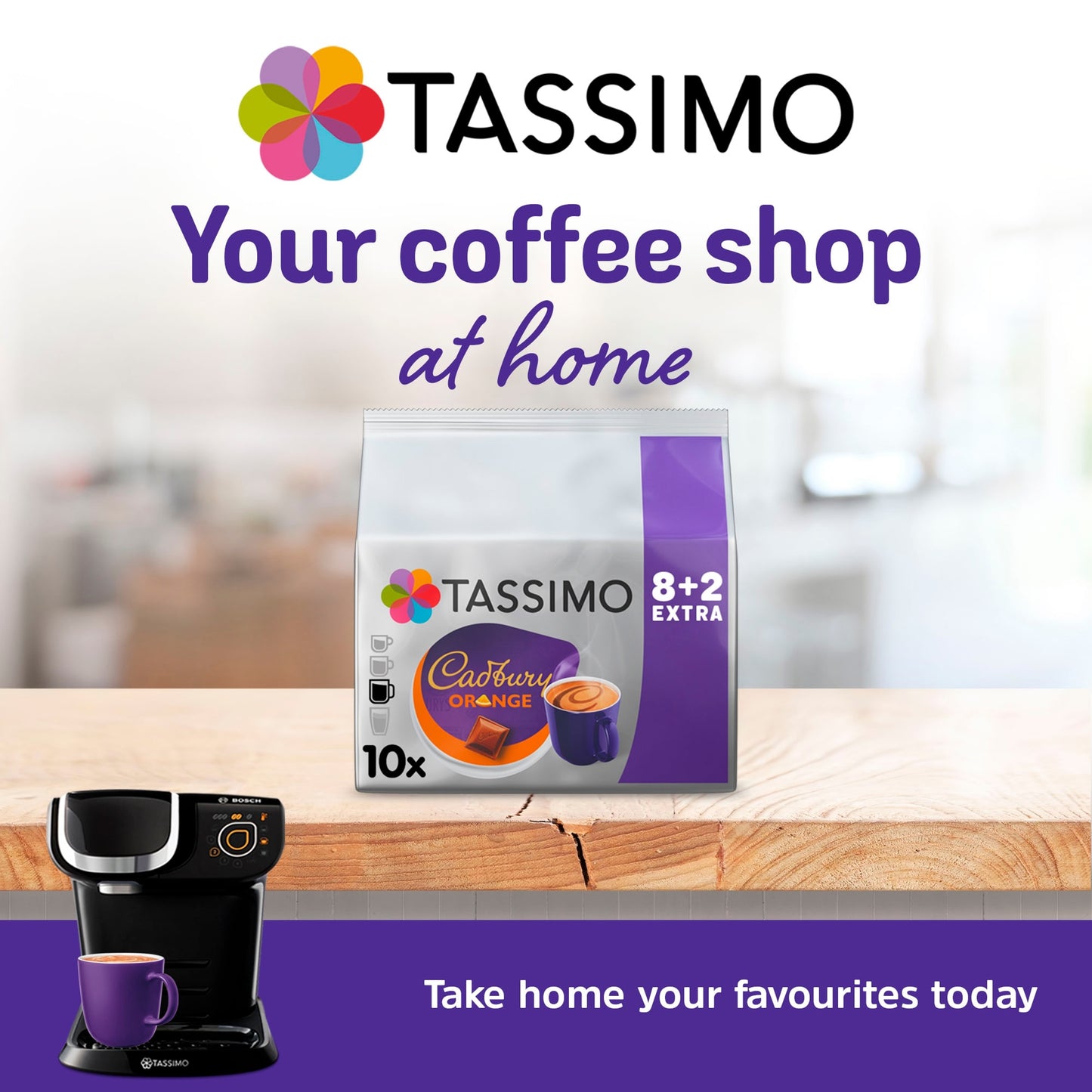 Tassimo Cadbury Orange 8+2 FREE Drinks 160g — image 2