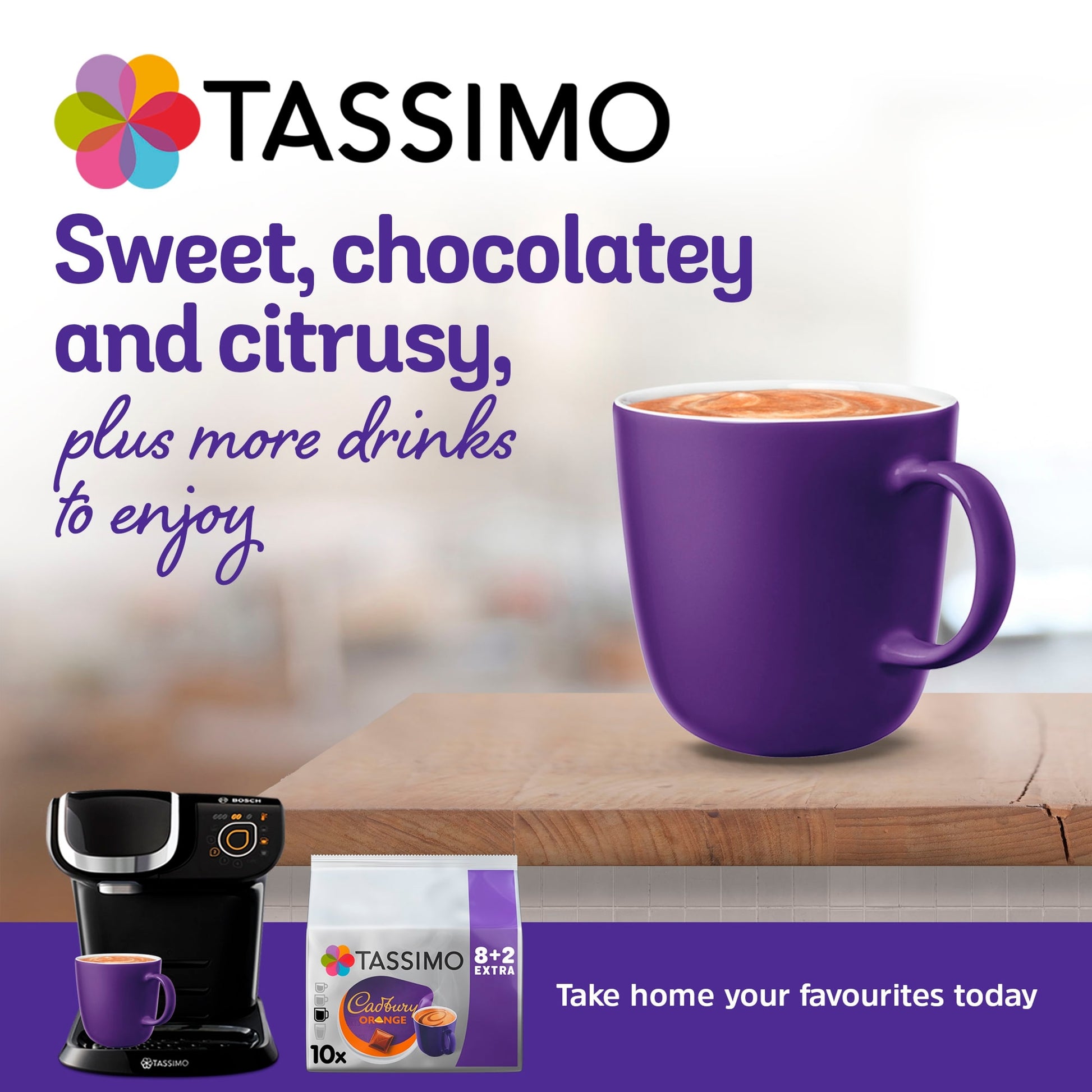 Tassimo Cadbury Orange 8+2 FREE Drinks 160g — image 3