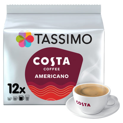 Tassimo Costa Americano Coffee Pods X12 108G — image 1
