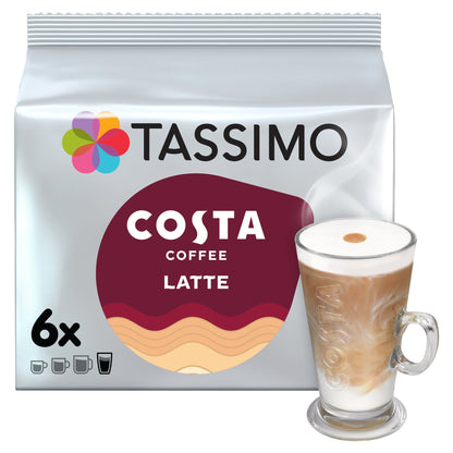 Tassimo Costa Latte 6 Pack 167.4G — image 1