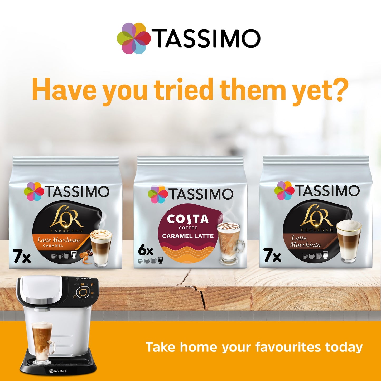 Tassimo Costa Latte 6 Pack 167.4G — image 3
