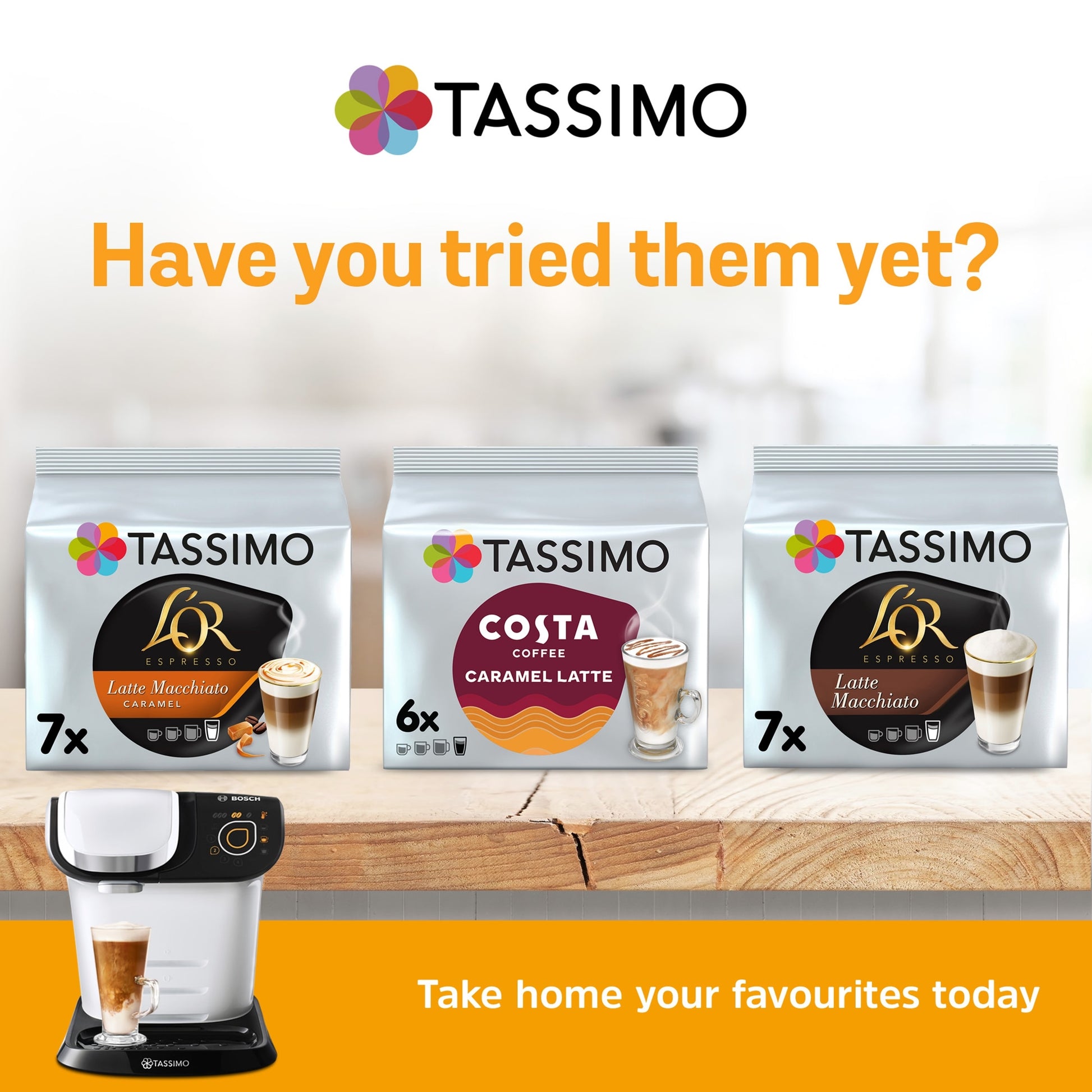 Tassimo Costa Latte 6 Pack 167.4G — image 3