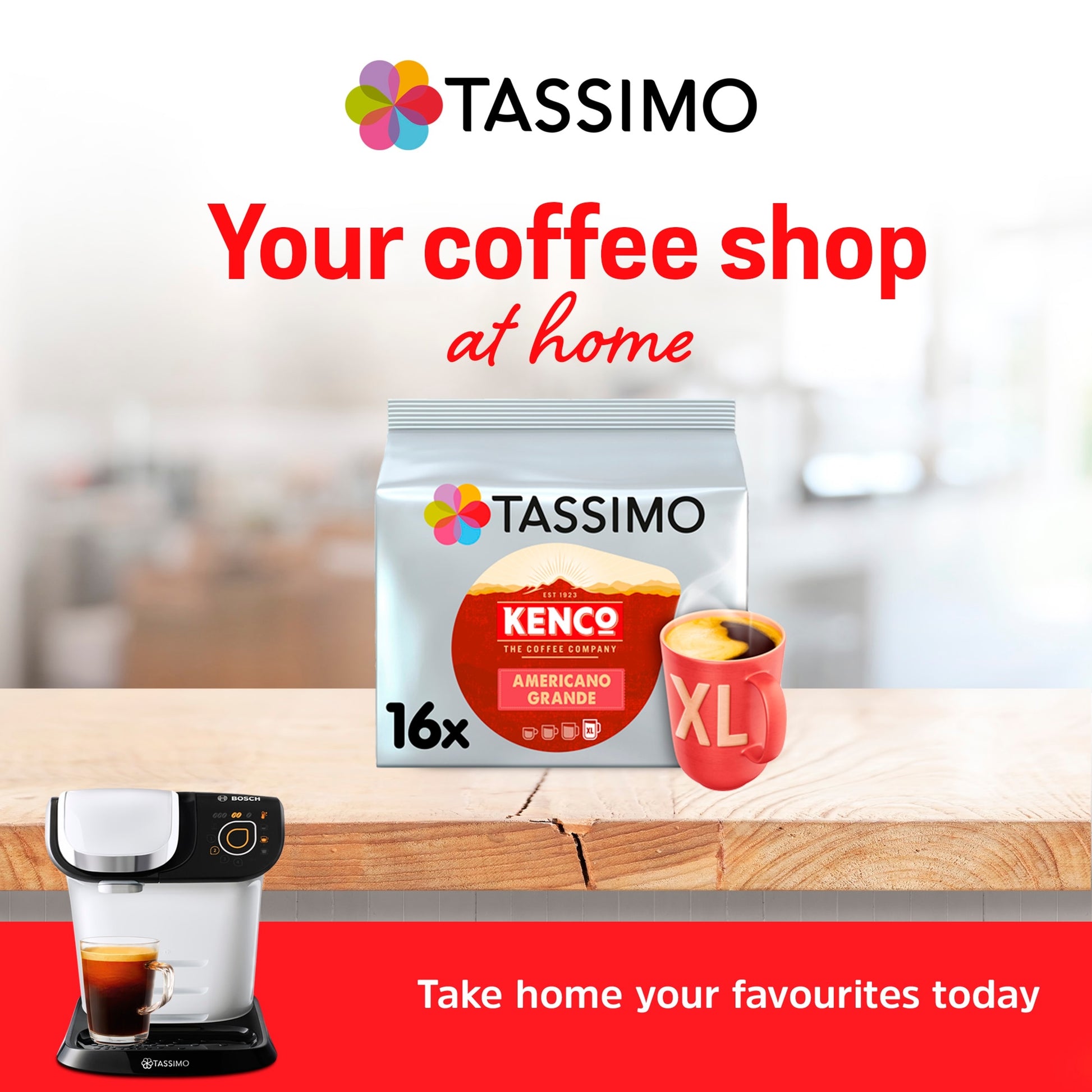 Tassimo Kenco Americano Grande Pods X16 144G — image 5