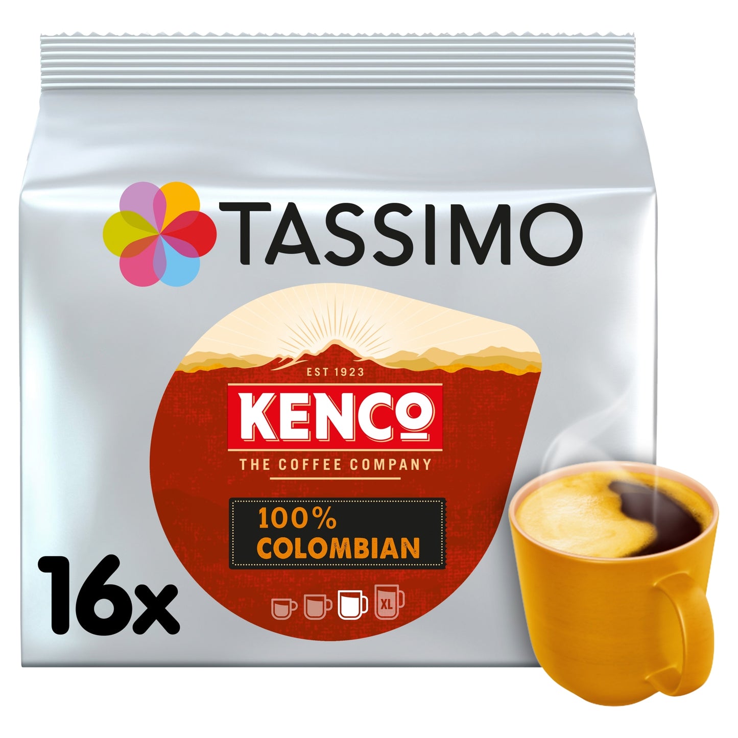 Tassimo Kenco Colombian Coffee Pods X16 136G — image 1