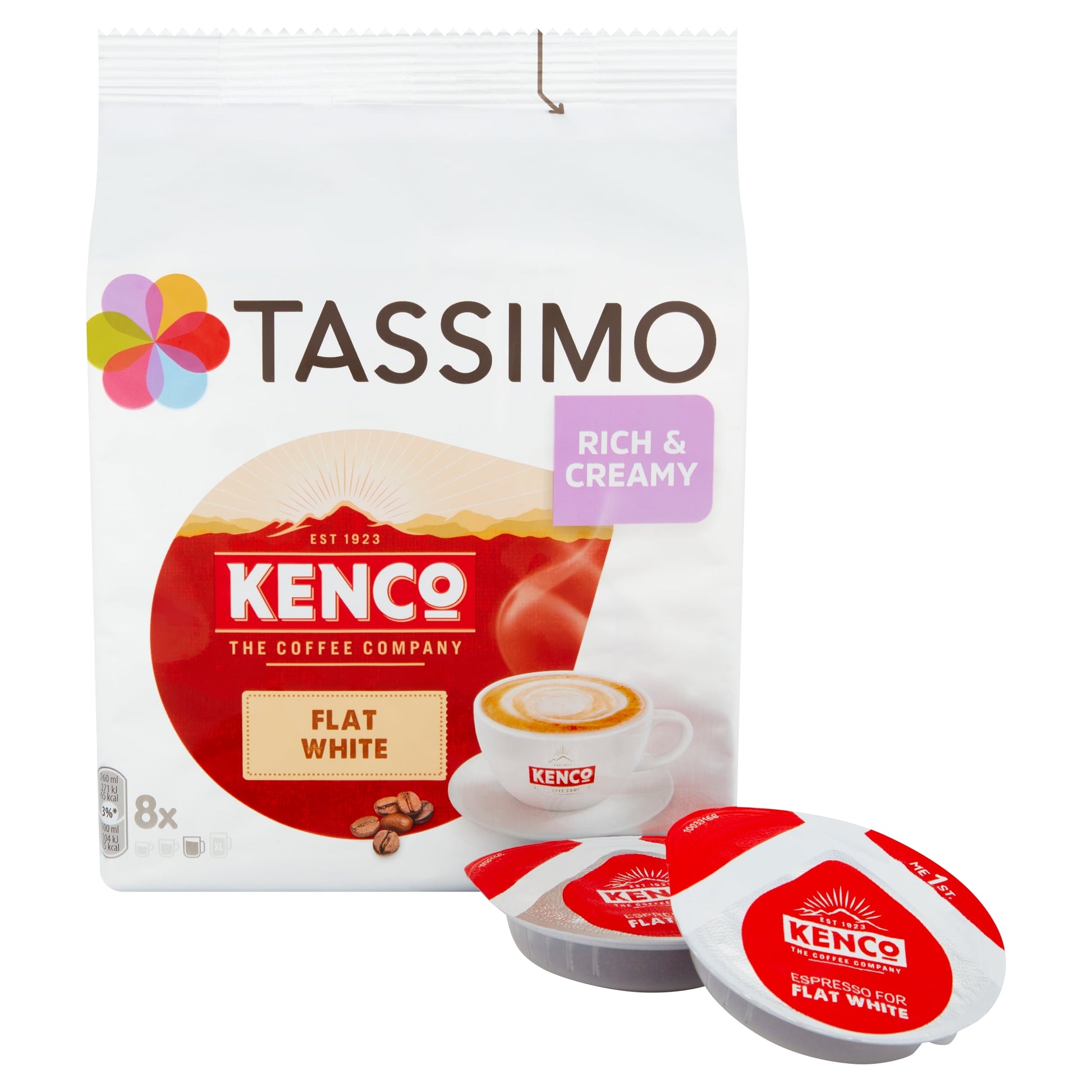 Tassimo Kenco Flat White Pods 8 Pack 220G — image 2