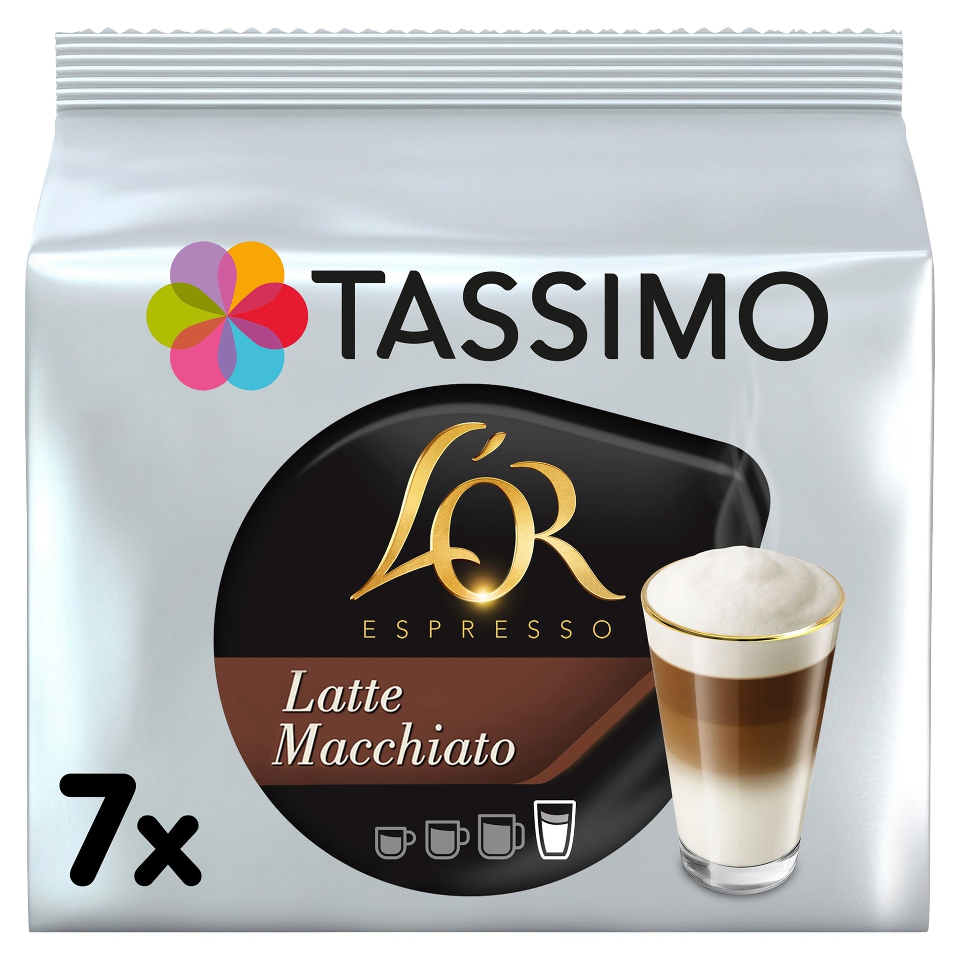 Tassimo L'or. Latte Macchiato Pods 7 Pack 195.3G — image 1