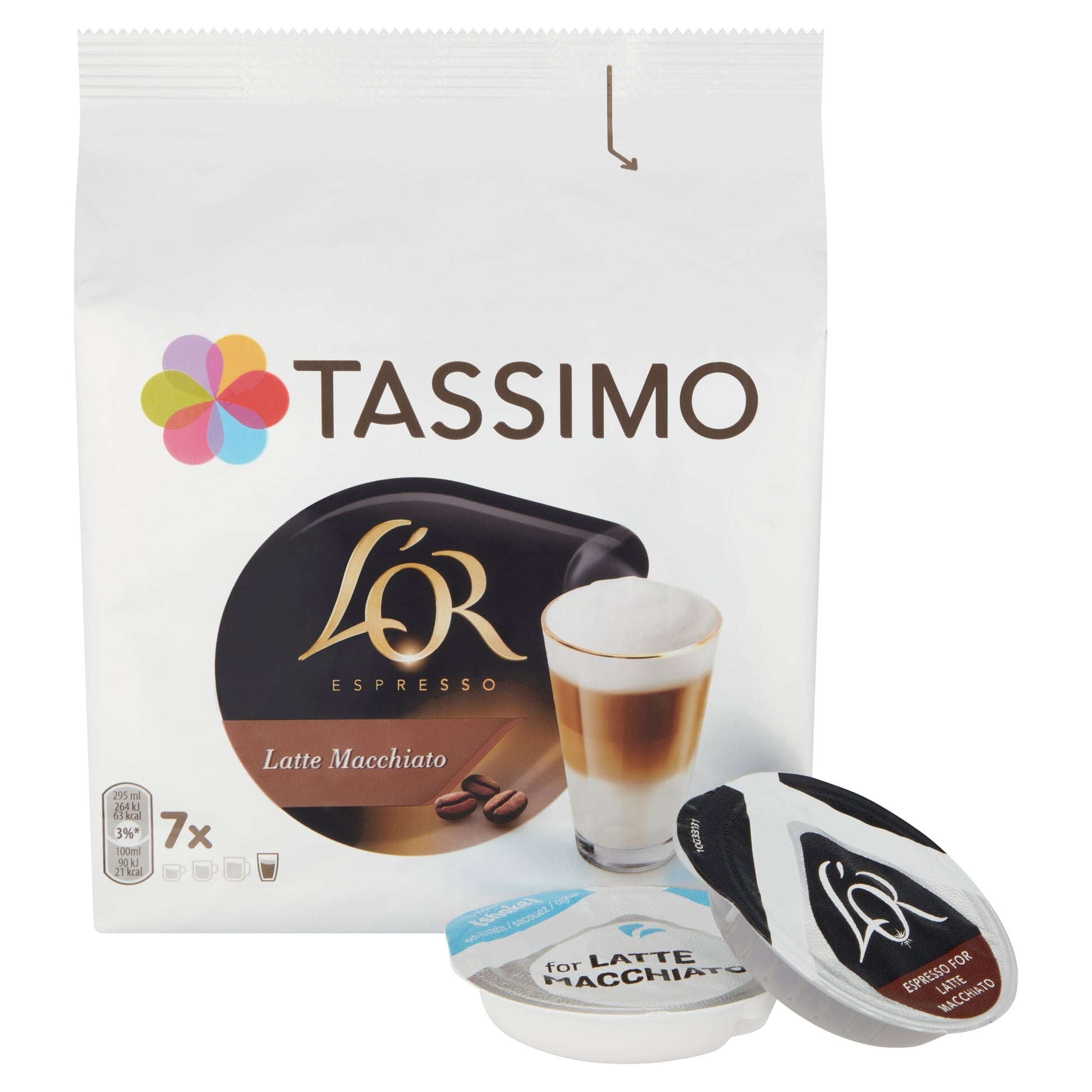 Tassimo L'or. Latte Macchiato Pods 7 Pack 195.3G — image 2