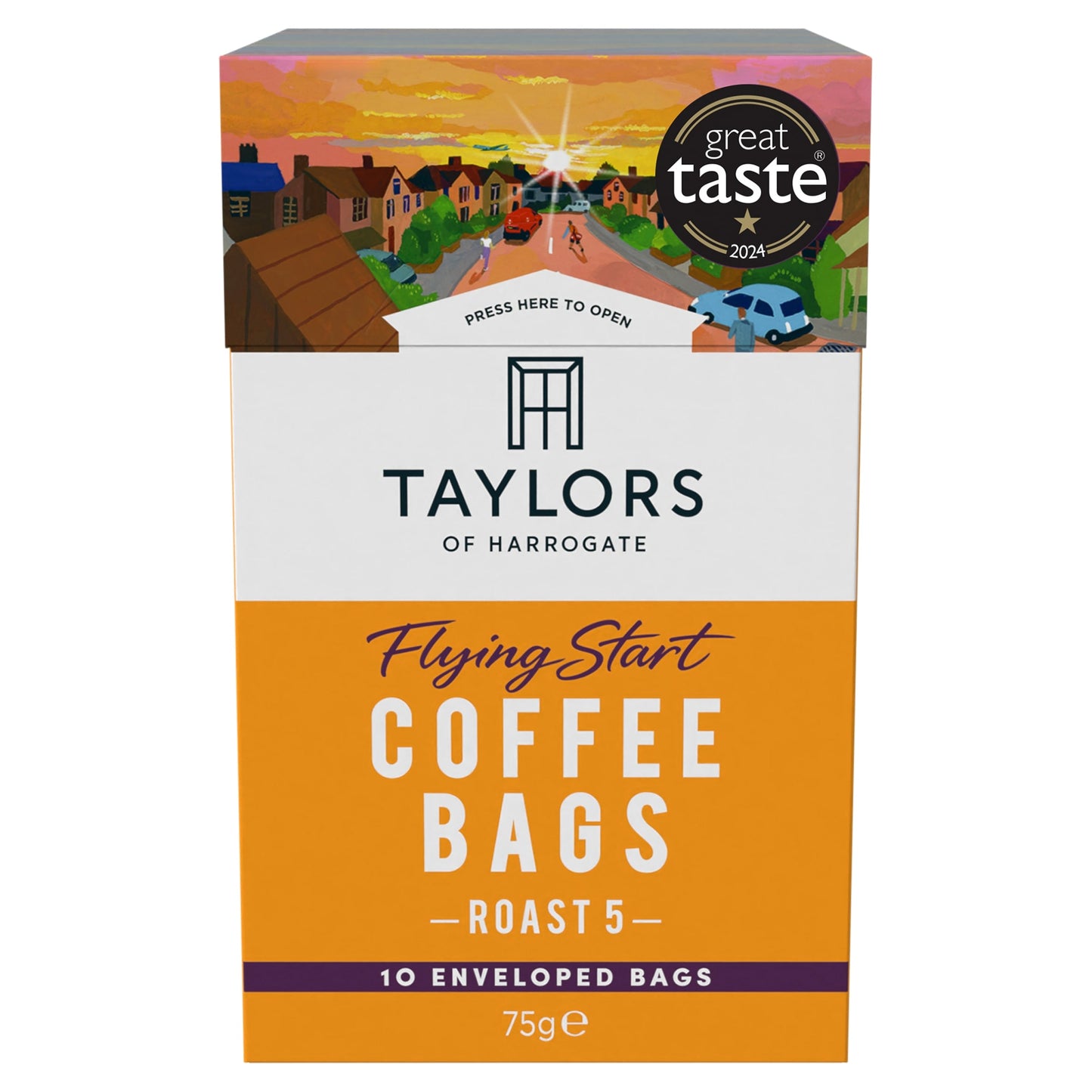 Taylors Flying Start Coffee Bags 10S 75G — image 1