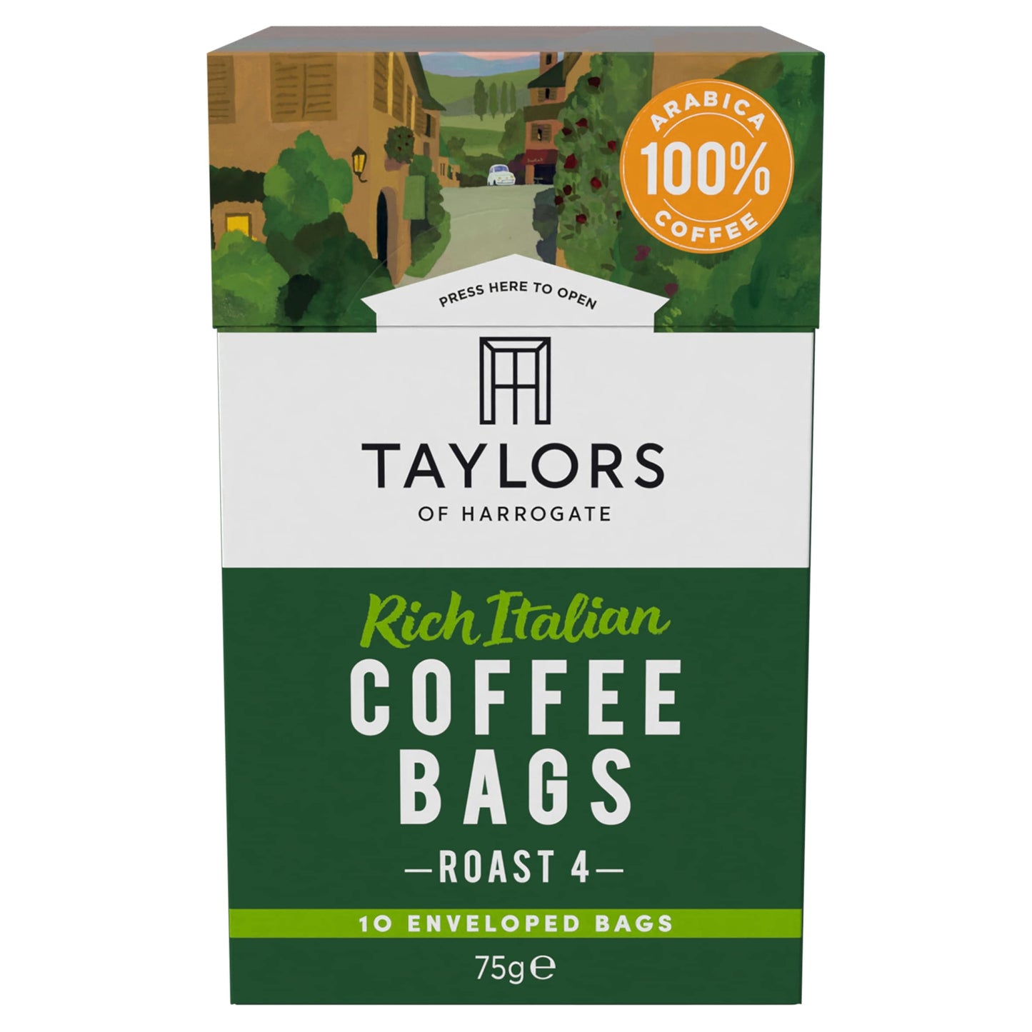 Taylors Italian Coffee Bags 10'S 75G — image 1