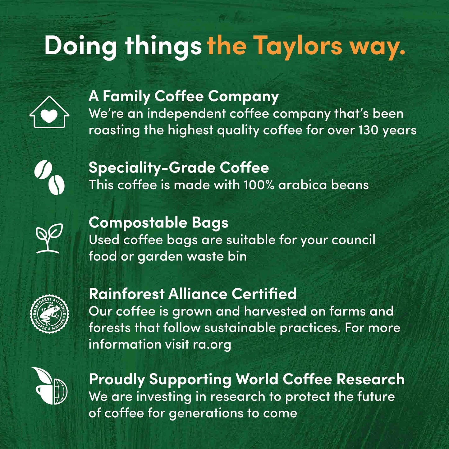 Taylors Italian Coffee Bags 10'S 75G — image 4