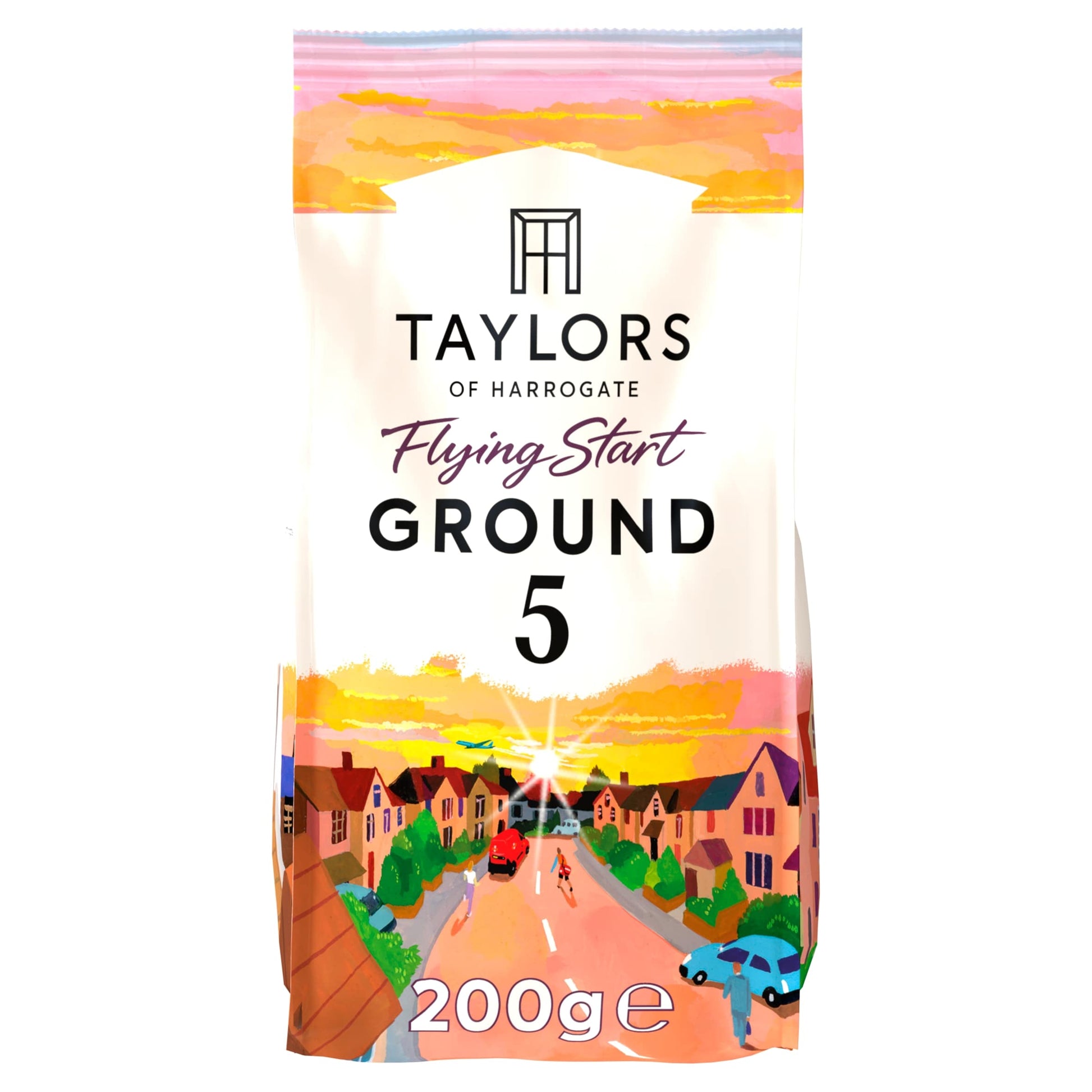 Taylors of Harrogate Flying Start Ground Coffee 200g — image 1
