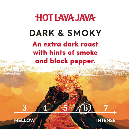 TAYLORS OF HARROGATE Hot Lava Java Roast 6 Coffee Beans 200g