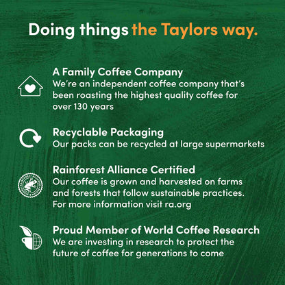 Taylors of Harrogate Hot Lava Java Roast 6 Coffee Beans 200g — image 3