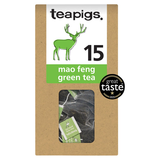 Teapigs Mao Feng Green Tea 15 Tea Bags 37.5G — image 1