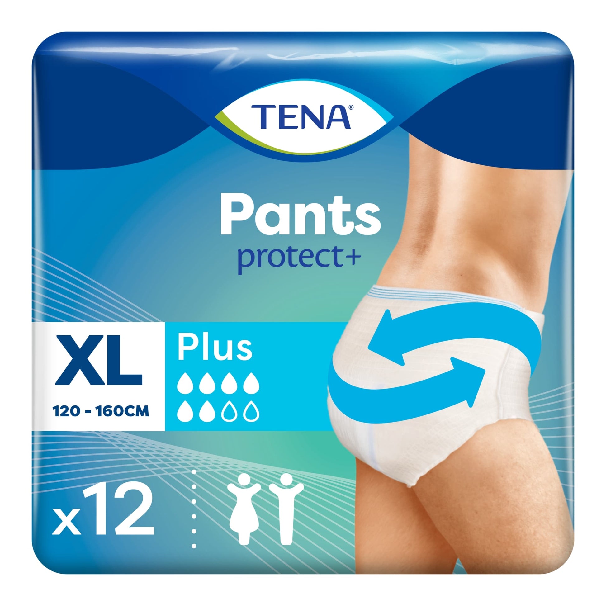 TENA Incontinence Pants Plus Size XL 12 pack — image 1