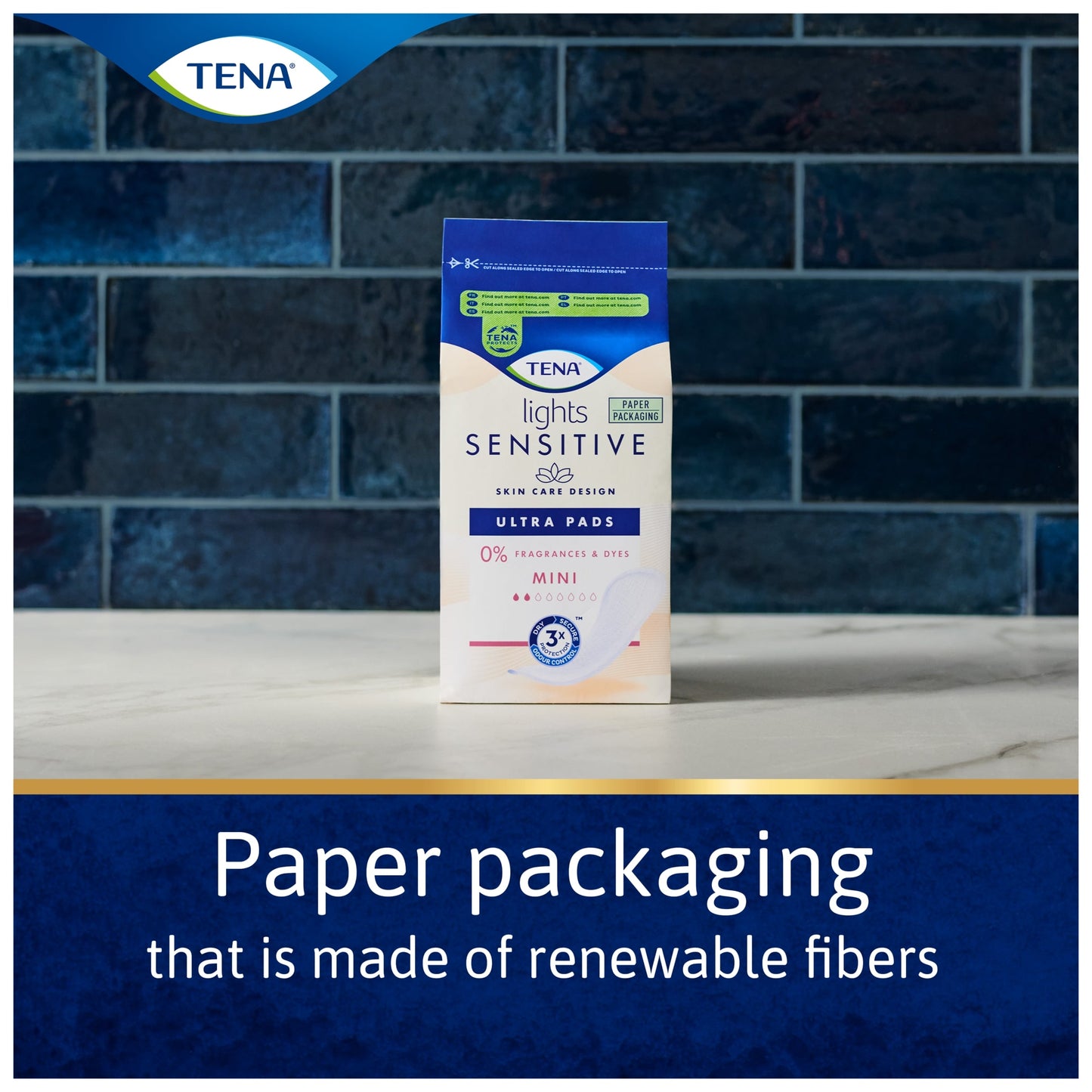 TENA Light Sensitive Ultra Pads Mini 20 Pack — image 3