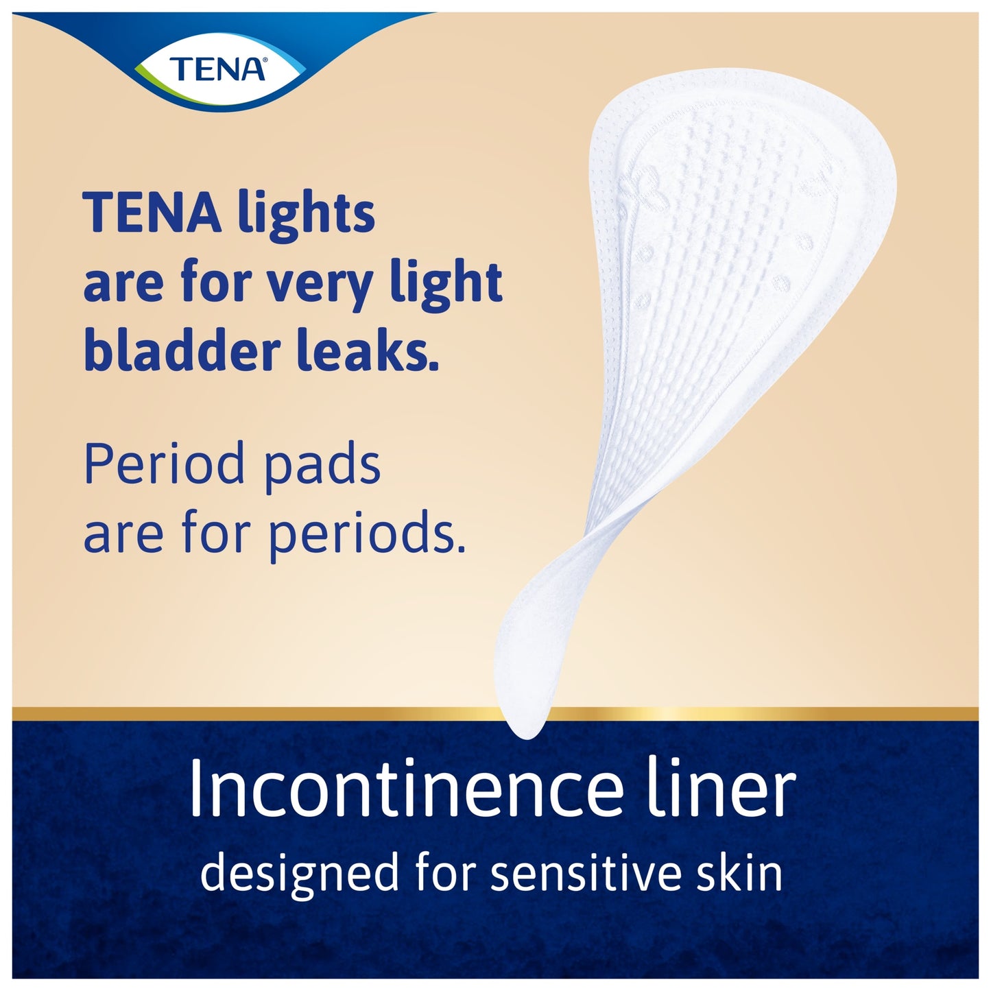 TENA Lights Light Incontinence Liners 28 pack — image 2