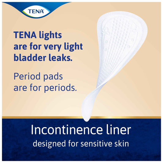 TENA Lights Light Incontinence Liners 28 Pack