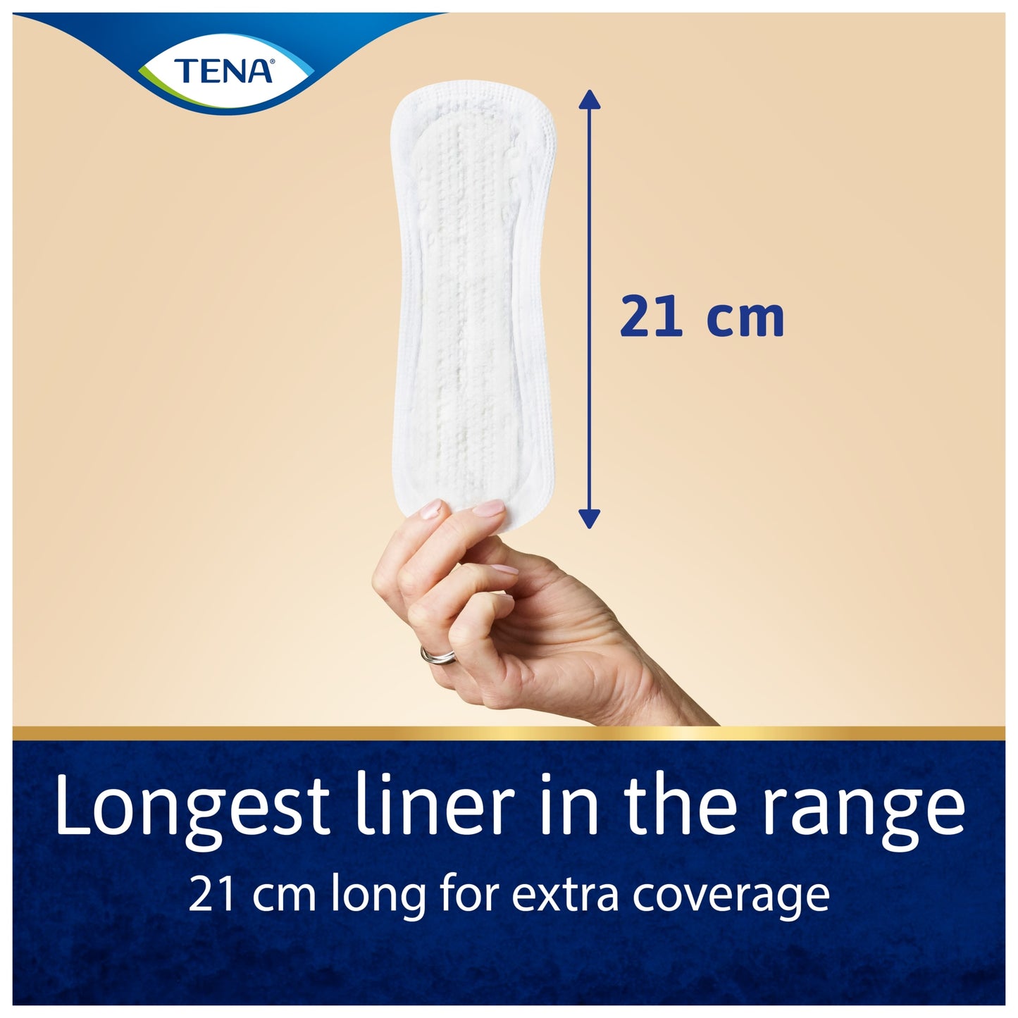 TENA Lights Long Incontinence Liners 20 pack — image 3
