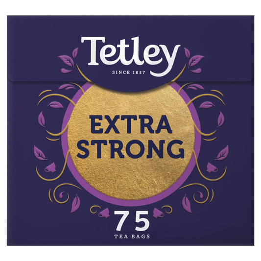 Tetley Extra Strong 75 Teabags 237G — image 1