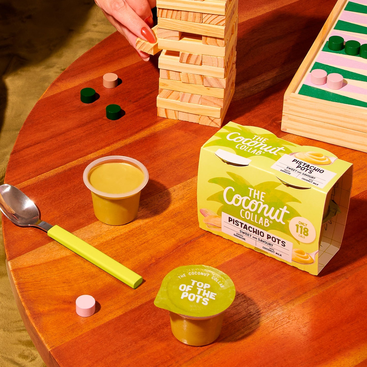 The Coconut Collab Pistachio Pots 4x45g — image 3