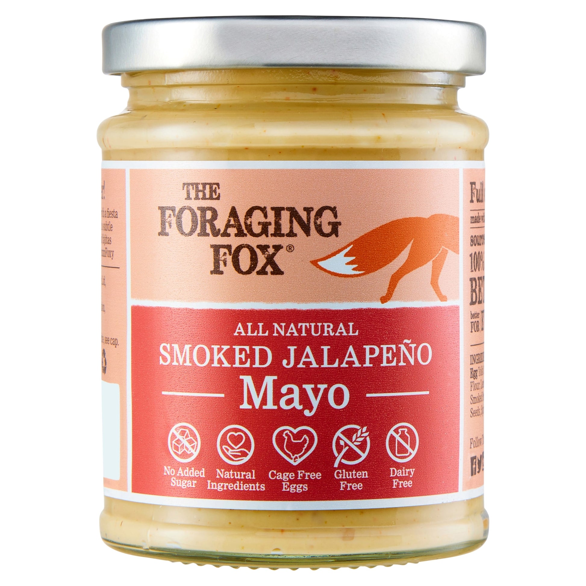 The Foraging Fox - Smoked Jalapeno Mayo 240g — image 1