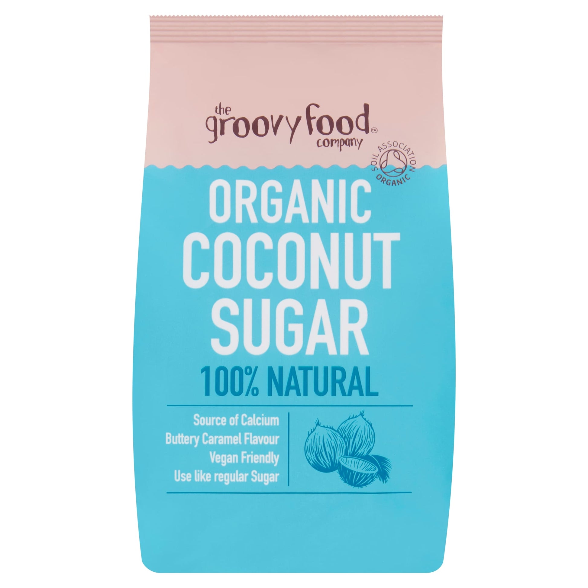 The Groovy Food Company Organic Coconut Sugar 500g — image 1