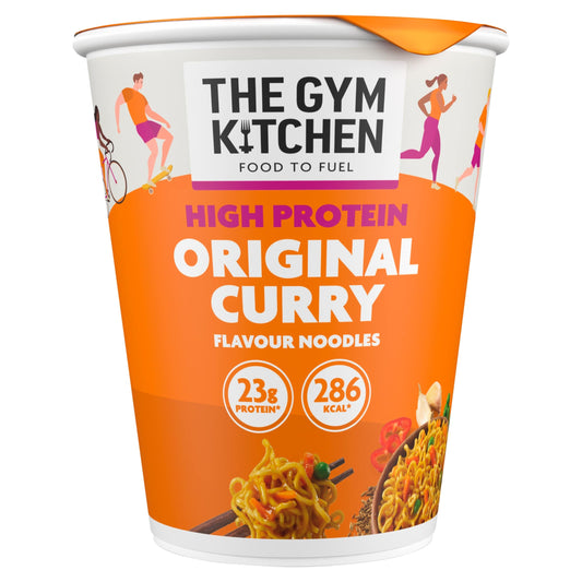 The Gym Kitchen High Protein Original Curry Flavour Noodles 64g — image 1
