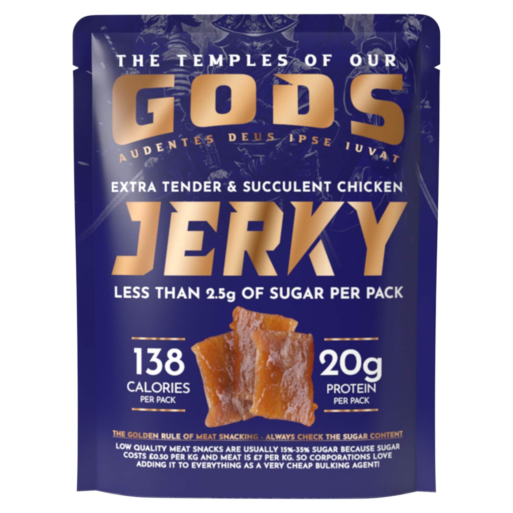 THE TEMPLES OF OUR GODS Extra Tender Chicken Jerky 55G — image 1