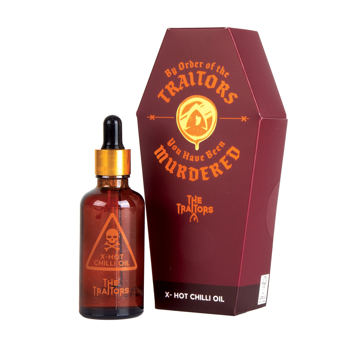 The Traitors Hot Chilli Flavoured Sunflower Oil 45Ml Gift Set — image 1