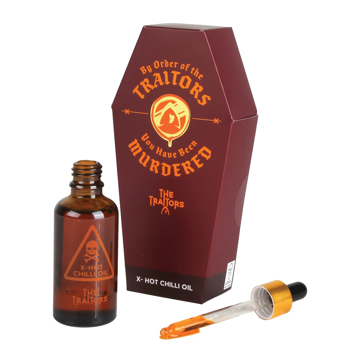 The Traitors Hot Chilli Flavoured Sunflower Oil 45Ml Gift Set — image 2
